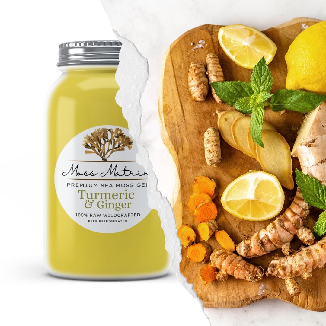 Premium Turmeric & Ginger Sea Moss Gel